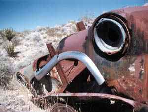 California Desert Ghost